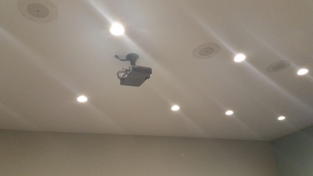 Ceiling mounted Projector