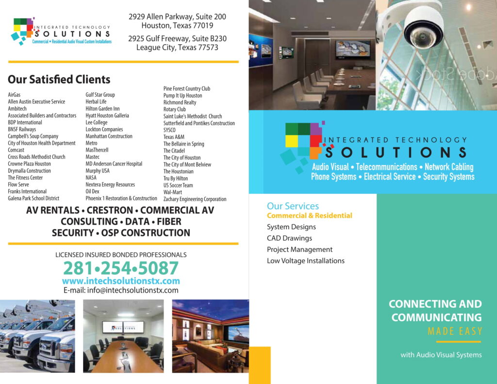 The growing client list of Integrated Technology Solutions