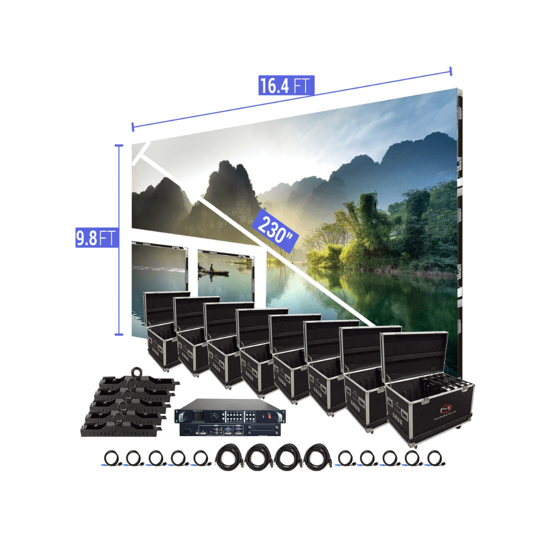 LED Video Wall Screen for screening presentations