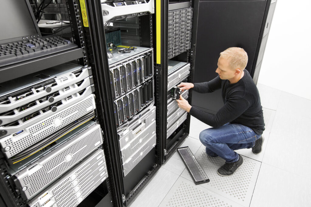 Data Center Installation Serving Houston and Nationwide