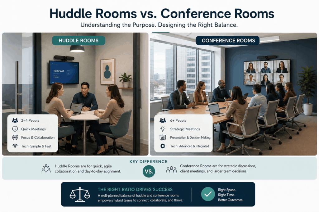 hybrid office space design trends 2026