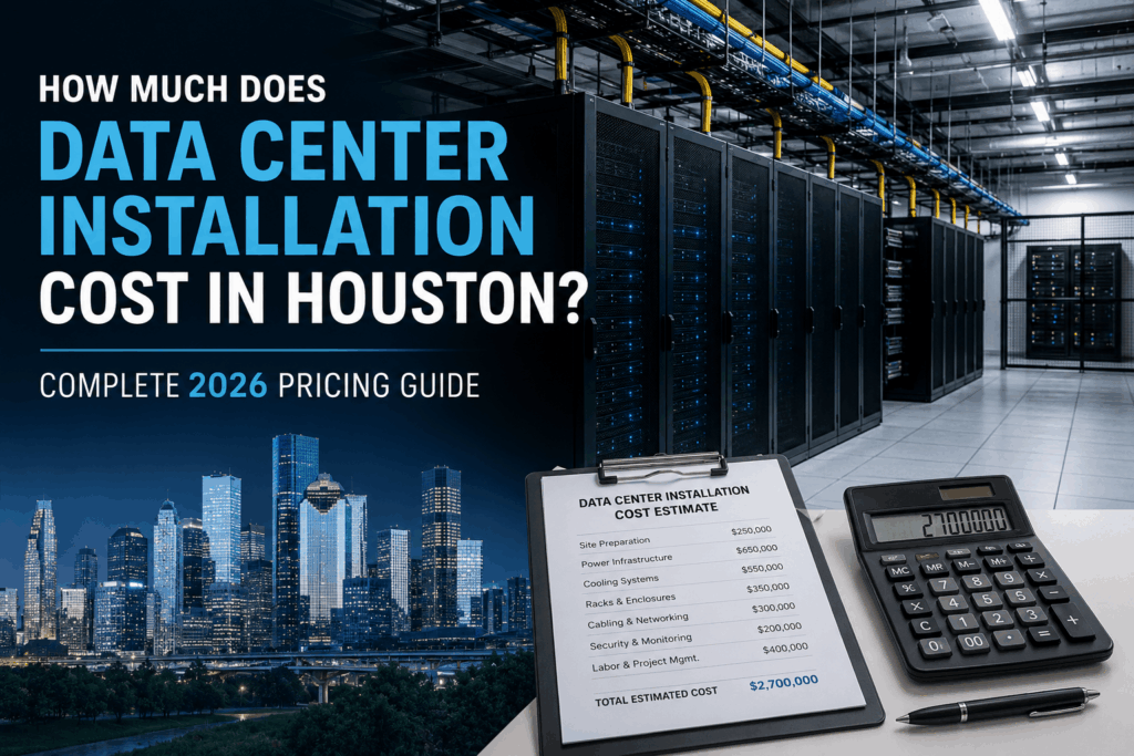 How Much Does Data Center Installation Cost in Houston Complete 2026 Pricing Guide