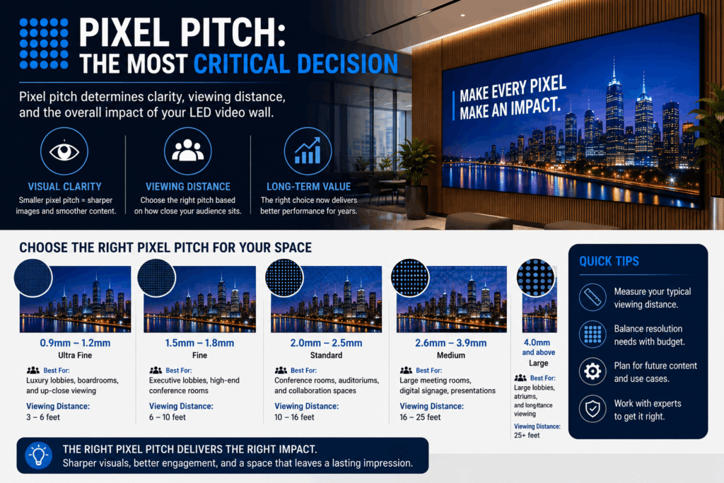 LED Video Wall Installation The Most Critical Decision