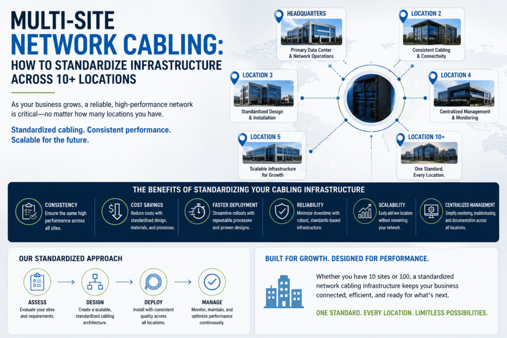 Multi-Site Network Cabling Standardize Infrastructure Across Locations