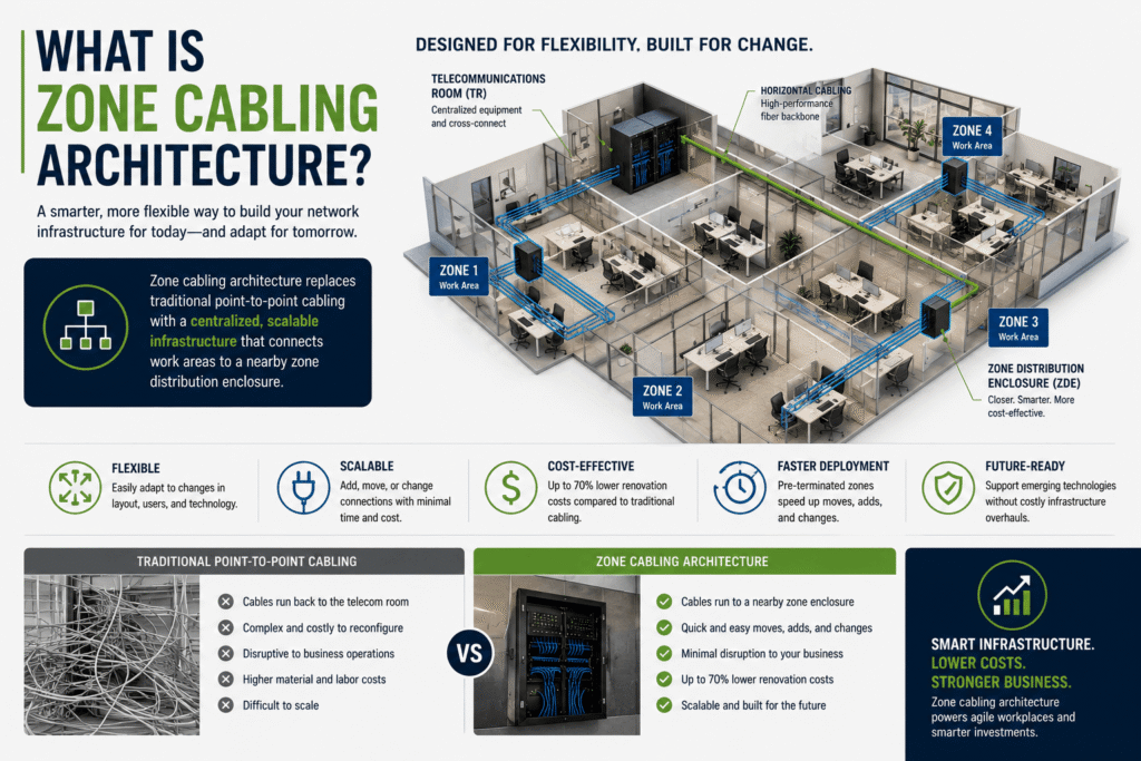 zone cabling architecture