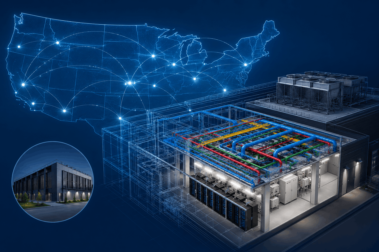 BIM Modeling for Data Centers in Houston and Nationwide
