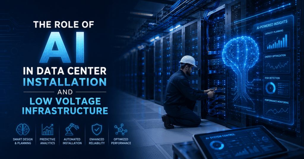 The Role of AI in Data Center Installation and Low Voltage Infrastructure