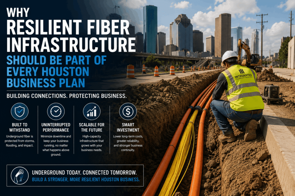Why Resilient Fiber Infrastructure Should Be Part of Every Houston Business Plan