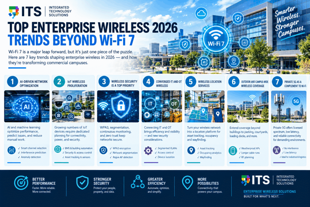 Top Enterprise Wireless 2026 Trends Beyond Wi-Fi 7