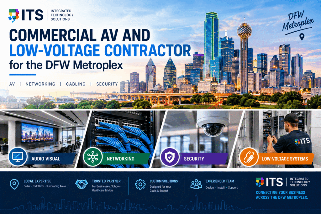 Commercial AV and Low-Voltage Contractor for the DFW Metroplex