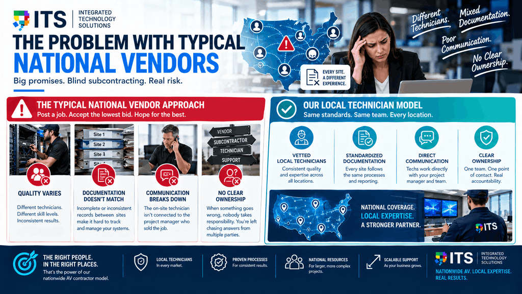 Local Expertise, National AV Coverage